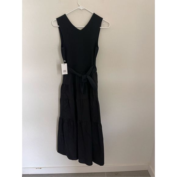 JASON WU Knit Top Tiered Old Money Style Maxi Dress Size Small NWT - Picture 8 of 8